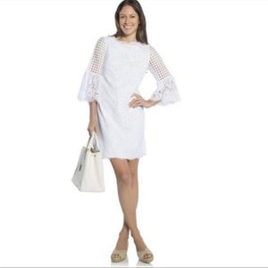 Sail to Sable White Lace/Crochet Dress ⛄️